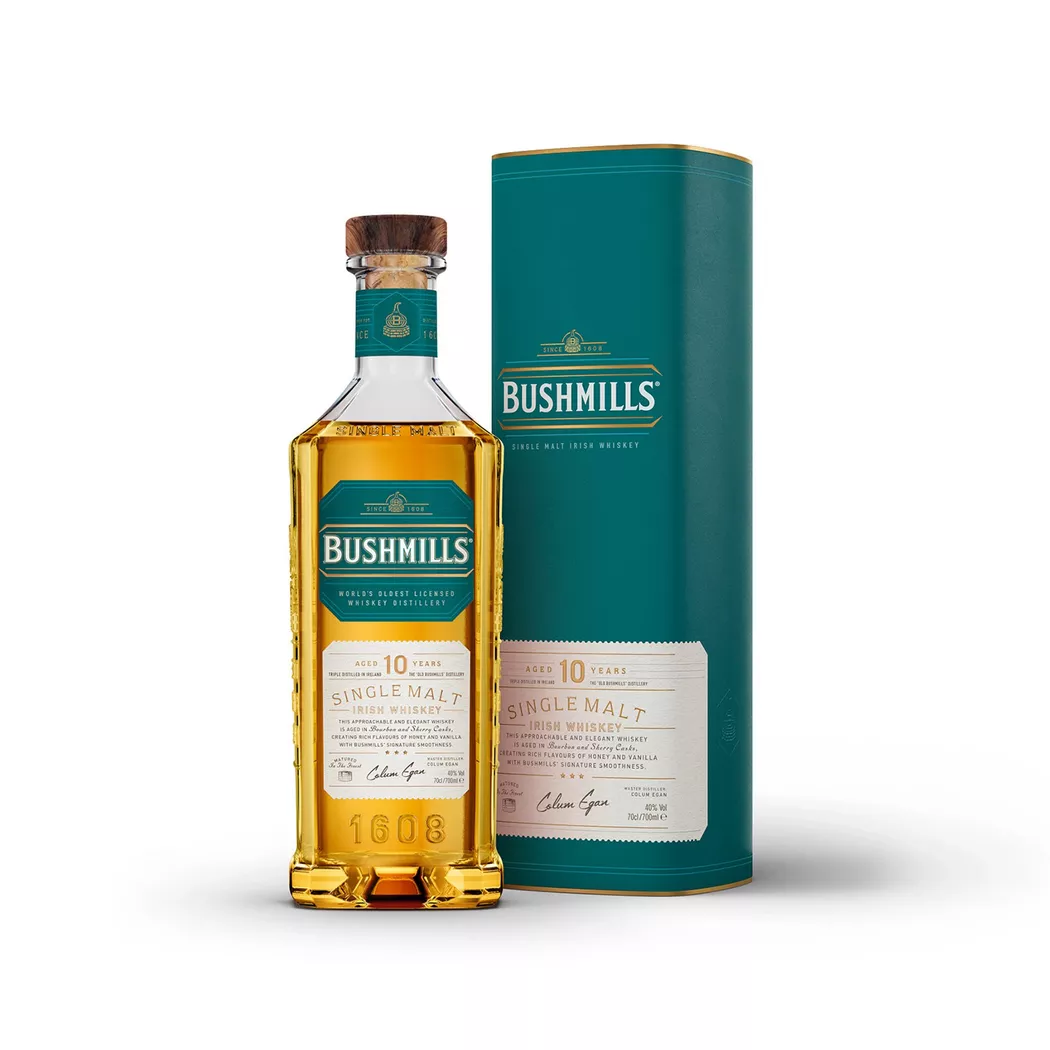 Bushmills Whiskey 10 Jahre 40% 0,7L