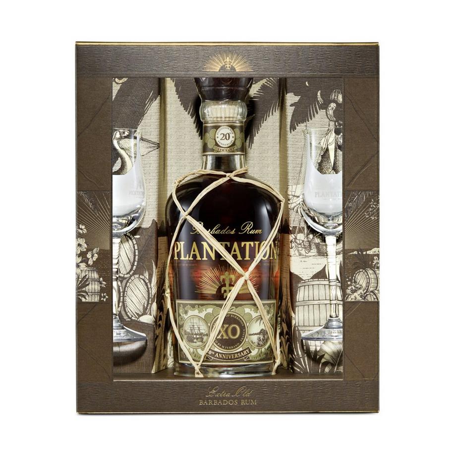 XO 20th Anniversay Box & 2 verres