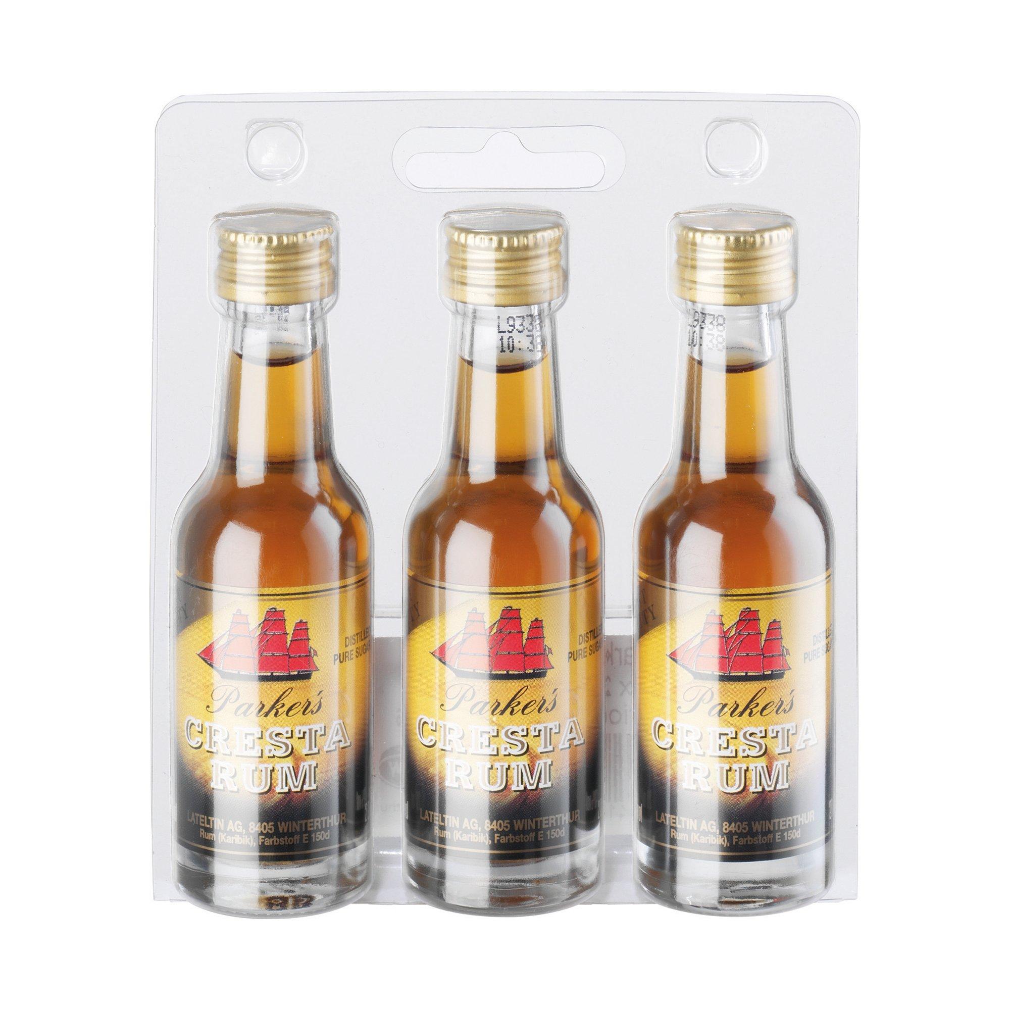 Image of Lateltin Parkers Cresta Rum - Trio Mini - 3x2cl