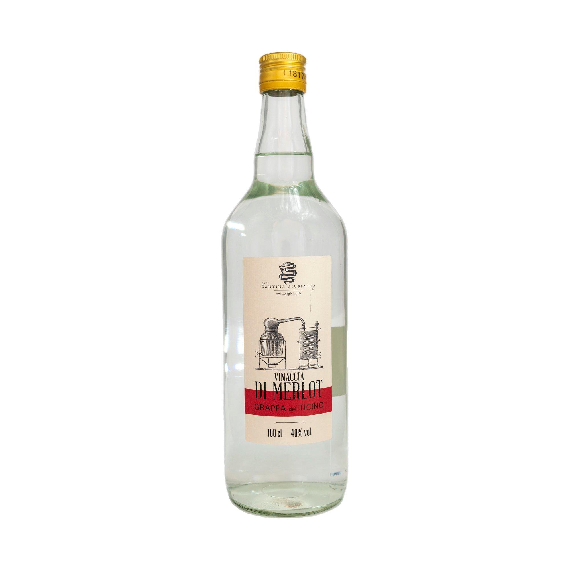 Image of Elegantia Grappa del Ticino Vinaccia di Merlot - 100cl