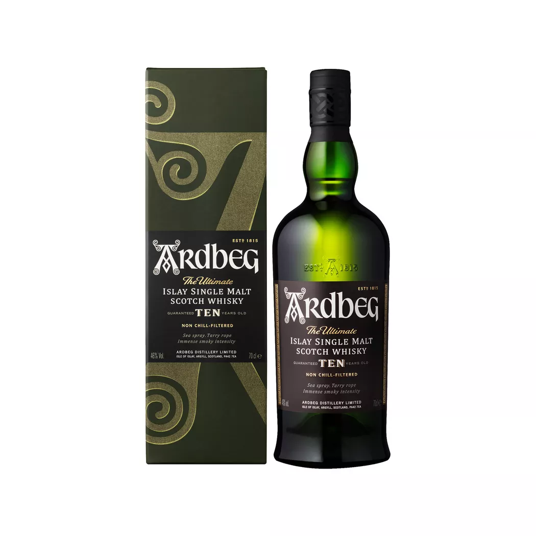 Ardbeg 10 Years Whisky 70cl Gift Box