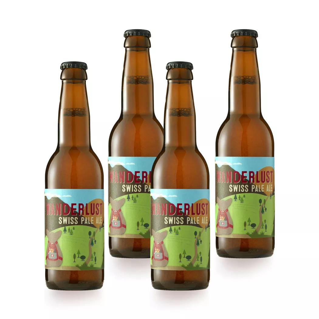 Wanderlust Swiss Pale Ale, Bier, 330 ml