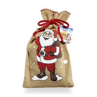 Bibi Choc XMAS Sac en griffes de jute avec des cacahuètes et du chocolat 