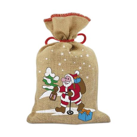 Bibi Choc XMAS Juten Chlaussack 