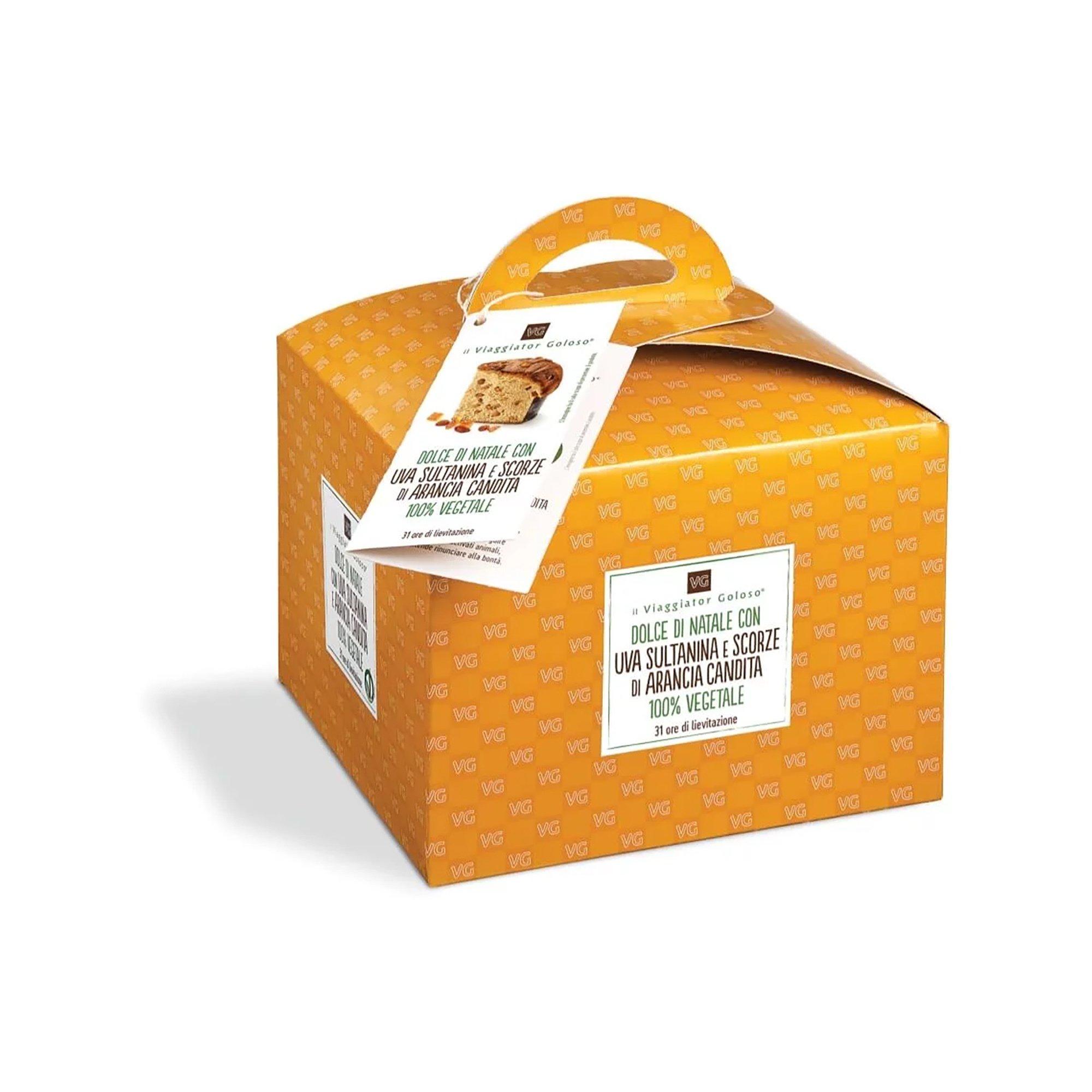 il Viaggiator Goloso XMAS Panettone con uva sultanina e arance candite 