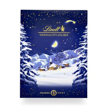 Calendrier de l'avent pour le chocolat de la magie de Noël