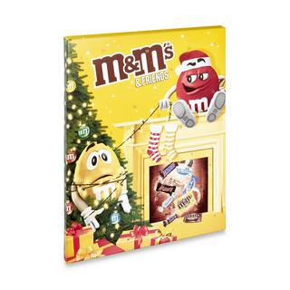 M&M XMAS Calendario dell'avvento al cioccolato 