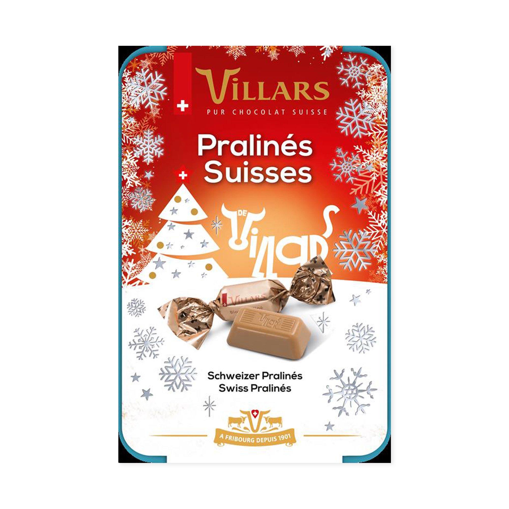 Villars Pur chocolat suisse - Assortiment Noir et Lait 7 recettes