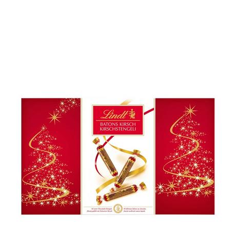 Lindt XMAS Bastoncini ciliegio ciliegio 