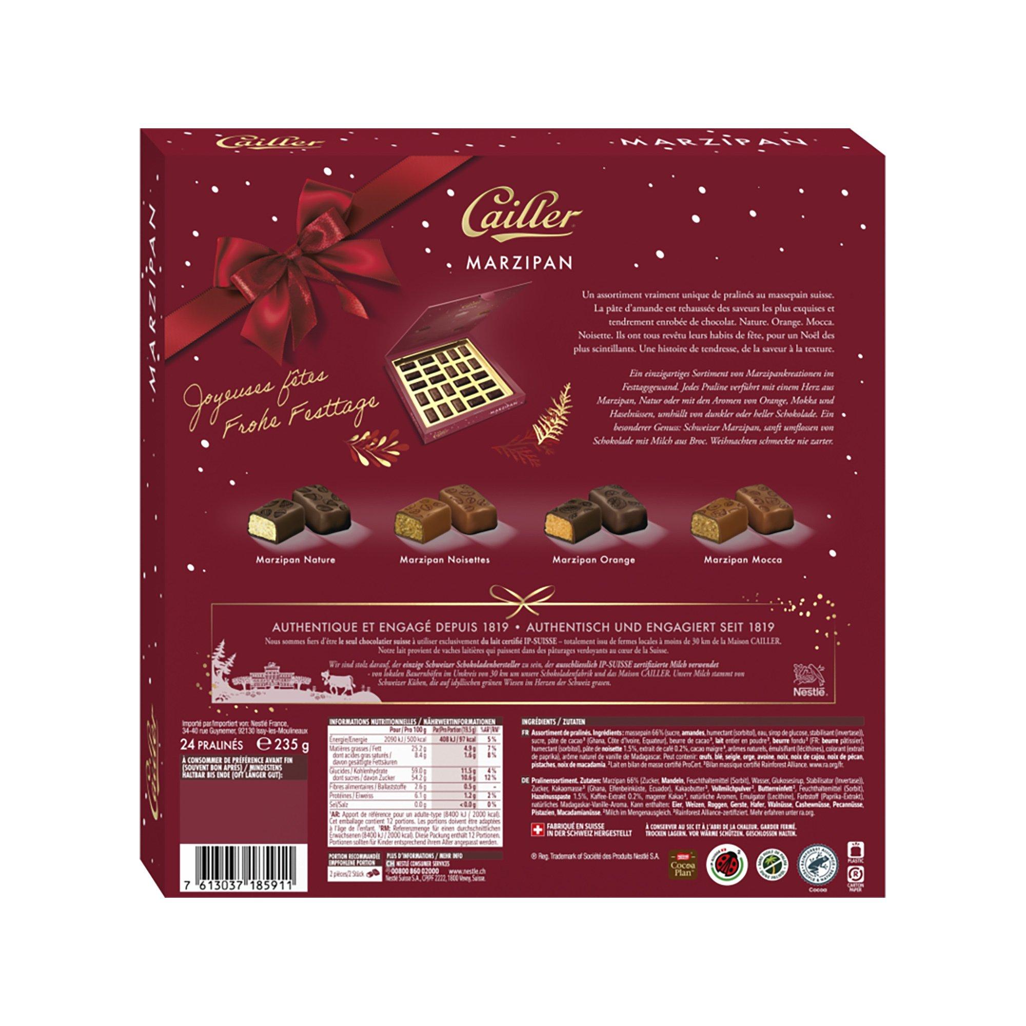 Cailler XMAS Massepain  