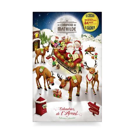 LE COMPTOIR DE MATHILDE XMAS Calendario dell'Avvento del cioccolato "Dietro le quinte" Prestige 