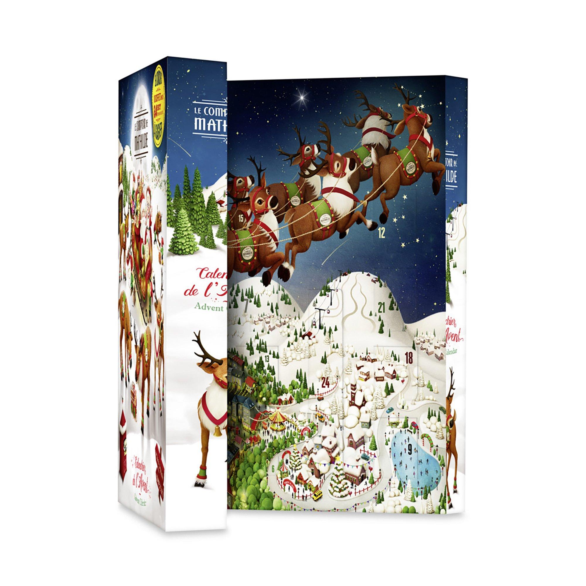 LE COMPTOIR DE MATHILDE XMAS Calendrier de l'Avent au chocolat "Behind the Scenes" Prestige 