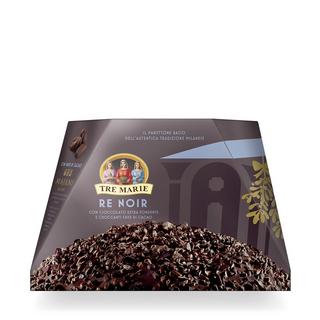 TRE MARIE XMAS Panettone Re Noir avec du chocolat noir 