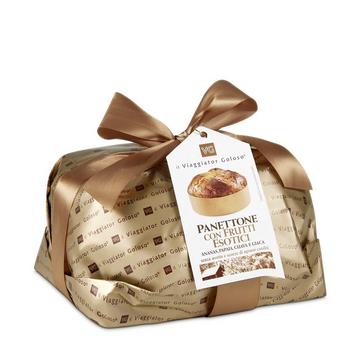 Panettone aux fruits exotiques