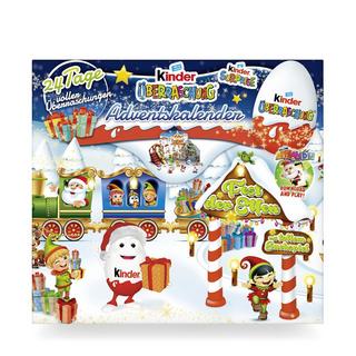 kinder XMAS Überraschung Schokoladen Adventskalender 