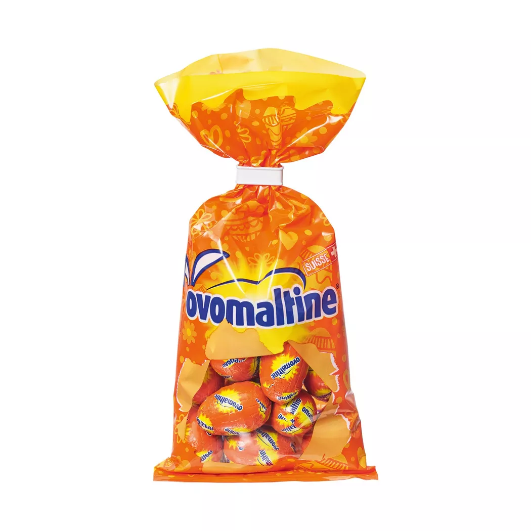 Ovomaltine - Schweizer Milchschokolade mit Easter
