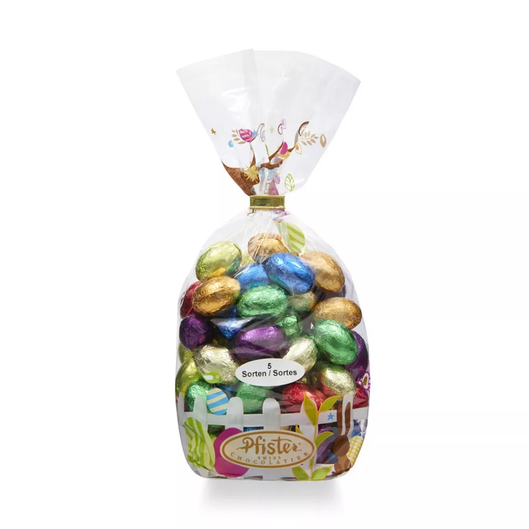 Pfister - Schoko-Eier mit gemischten Füllungen, Easter, 500g