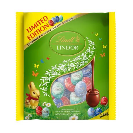 Lindt EASTER Cioccolatini assortiti con morbido ripieno 