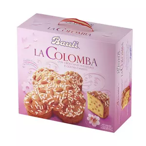 La Colomba mit Mandeln und kandierten Früchten