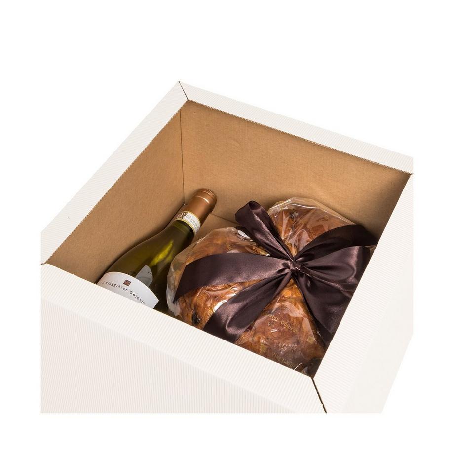 il Viaggiator Goloso Panettone mit Moscato d'Asti Geschenkbox  