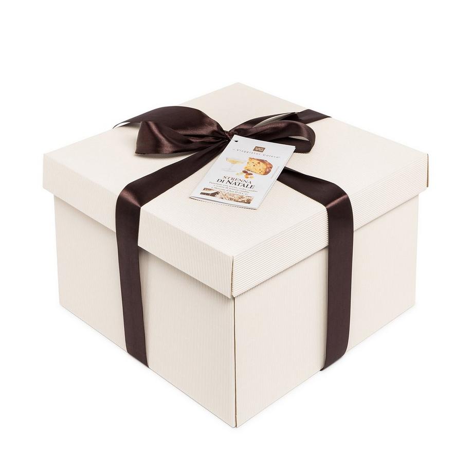 il Viaggiator Goloso Panettone mit Moscato d'Asti Geschenkbox  