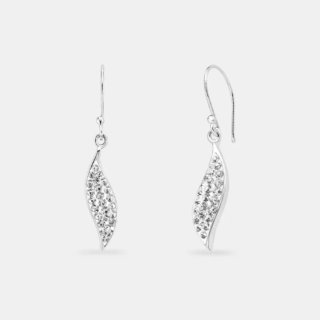 Paar Ohrstecker AMOR "9062133", bunt (silberfarben, weiß, kristallweiß), Ohrringe, Damen, 3mm, Silber 925 (Sterlingsilber), Made in Germany - mit Zirkonia (synth.) 7