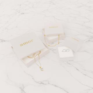 amor  Parure collier/boucles d'oreilles 