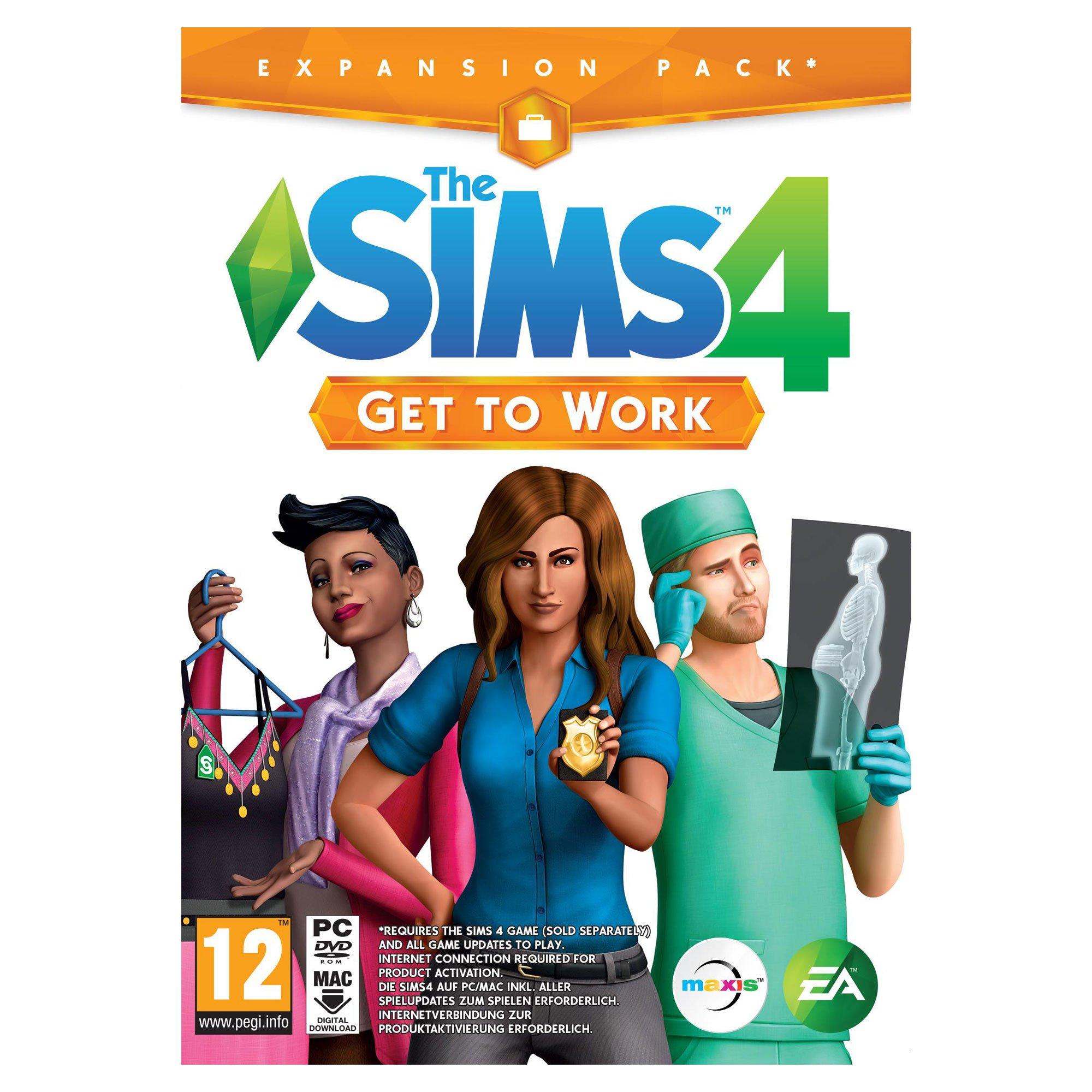 Image of maxis The Sims 4 Get to Work - Add-On THE SIMS 4 GET TO WO