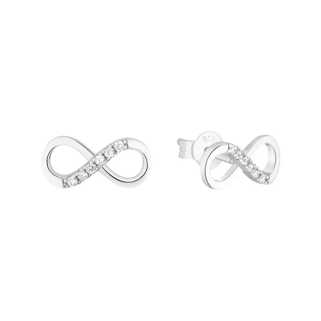 Paar Ohrstecker AMOR "Kugeln", silber (silberfarben), Ohrringe, Damen, 5mm, Silber 925 (Sterlingsilber) 2