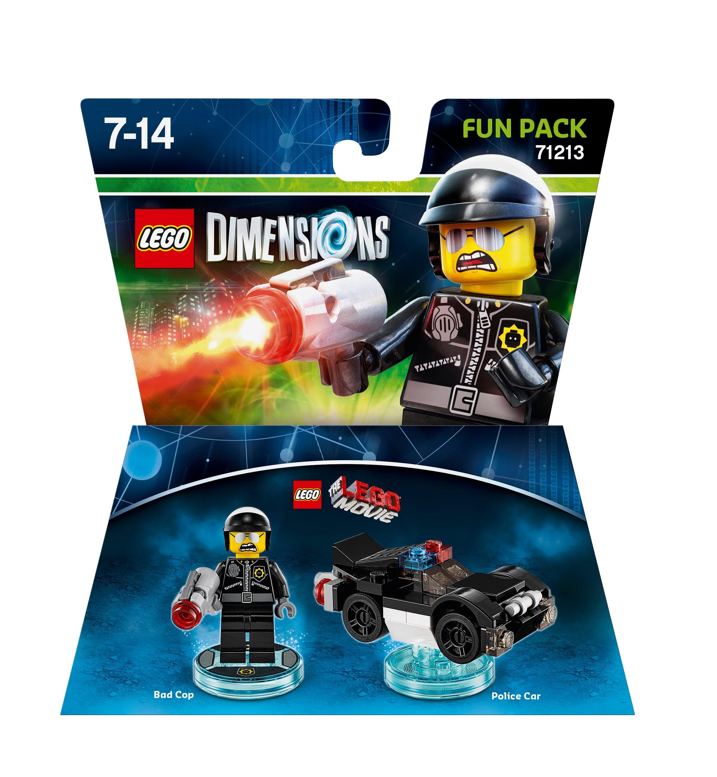 Image of ABC Design LEGO Dimensions Fun Pack Lego Movie Bad Cop, PS4, PS3, Xbox One, Xbox 360, Wii U, de/fr/en