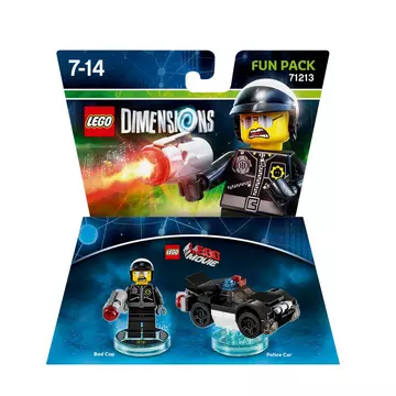 LEGO Dimensions Fun Pack Lego Movie Bad Cop, PS4, PS3, Xbox One, Xbox 360, Wii U, de/fr/en