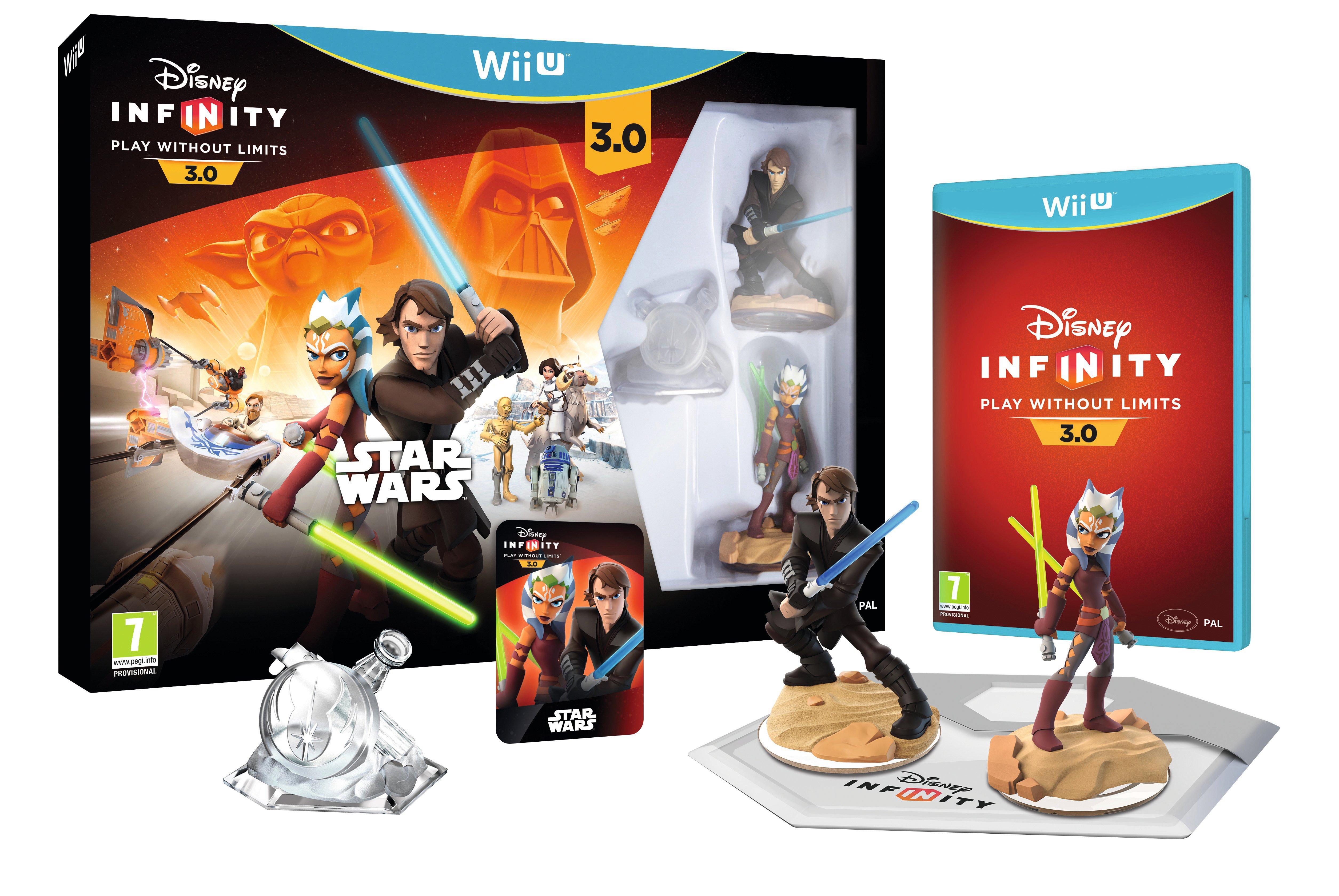 Image of ABC Design Disney Infinity 3.0 Star Wars Starter Pack, Wii U, de/fr/it