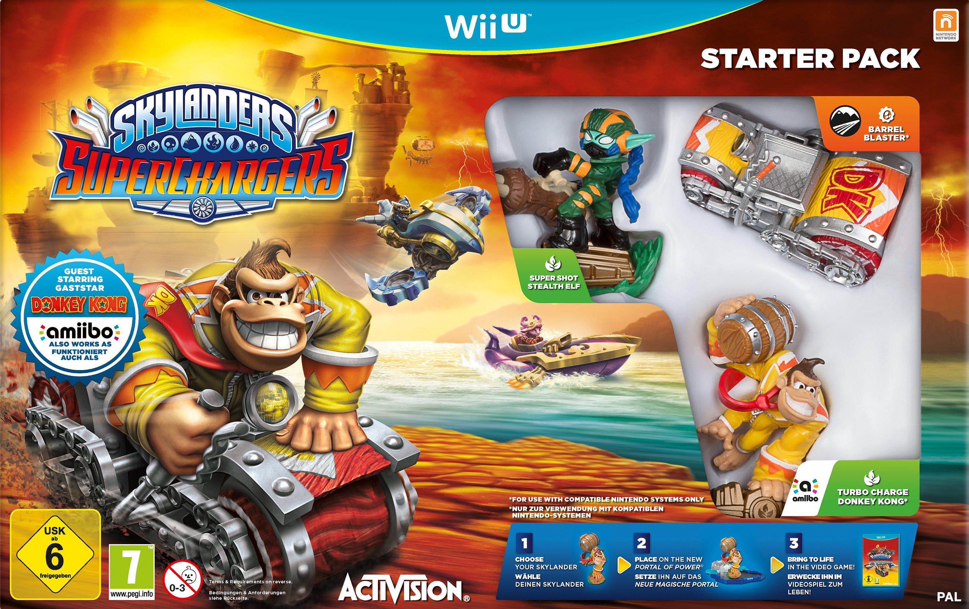 ABC Design  Skylanders Superchargers Starter Pack, Wii U, Italienisch 