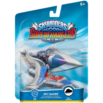 Skylanders Superchargers Single Character Vehicles Sky Slicer, PS4, PS3, Xbox One, Xbox 360, Wii U, Wii, 3DS, PC, de/fr/it/en