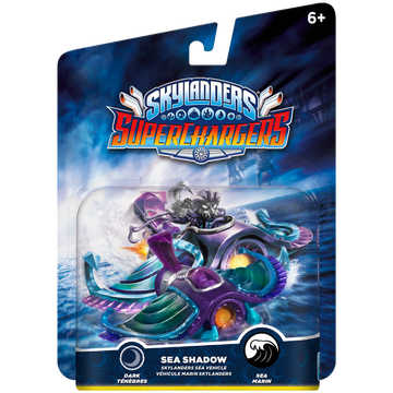 Skylanders Superchargers Single Character Vehicles Sea Shadow, PS4, PS3, Xbox One, Xbox 360, Wii U, Wii, 3DS, PC, de/fr/it/en