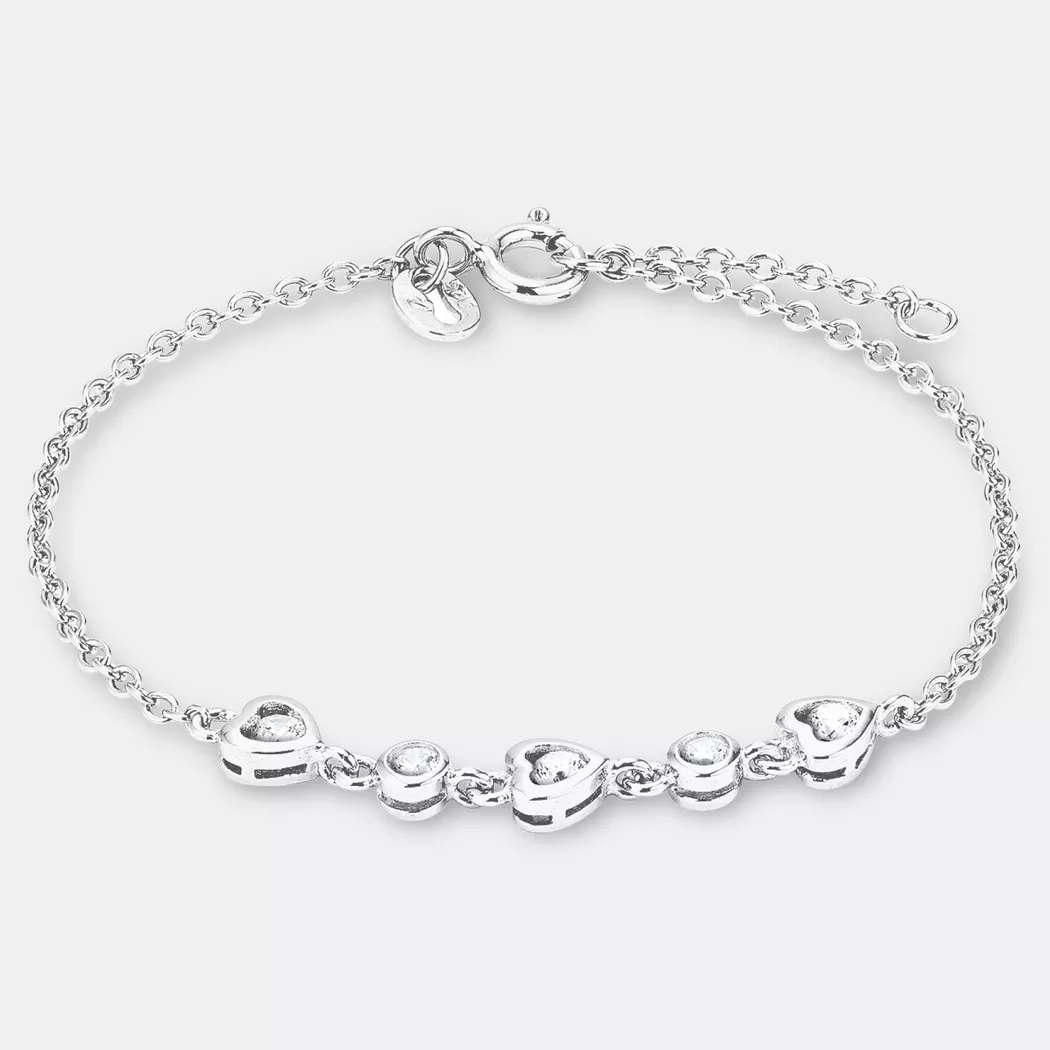 Amor - S Ketten, 16cm, Silber