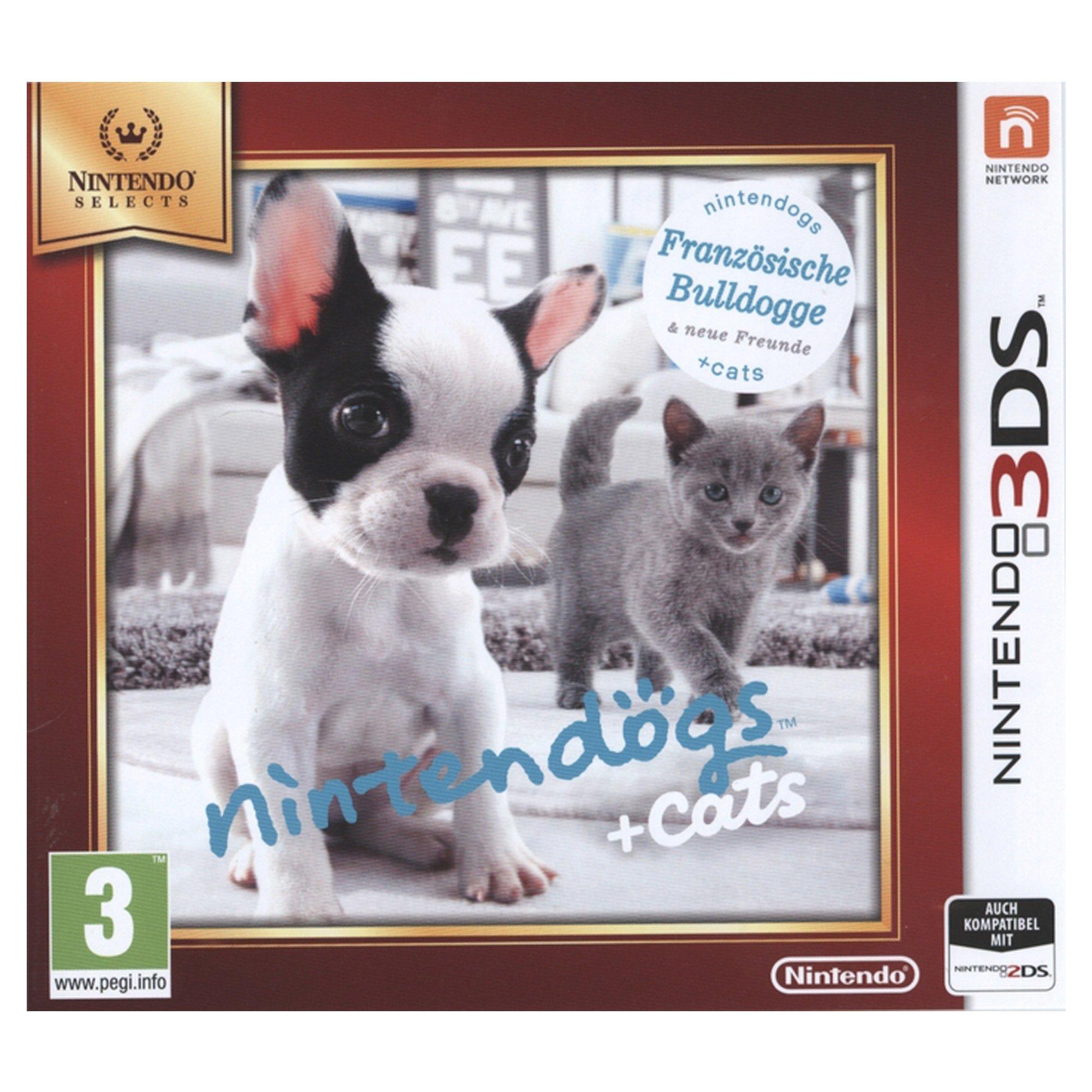 Nintendo  Nintendogs + Cats, 3DS, Tedesco 