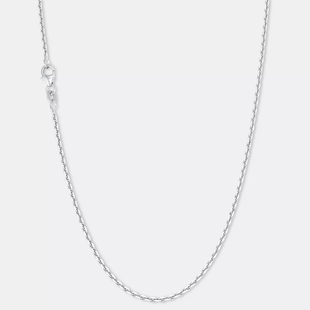 Amor - S Ketten, 80cm, Silber