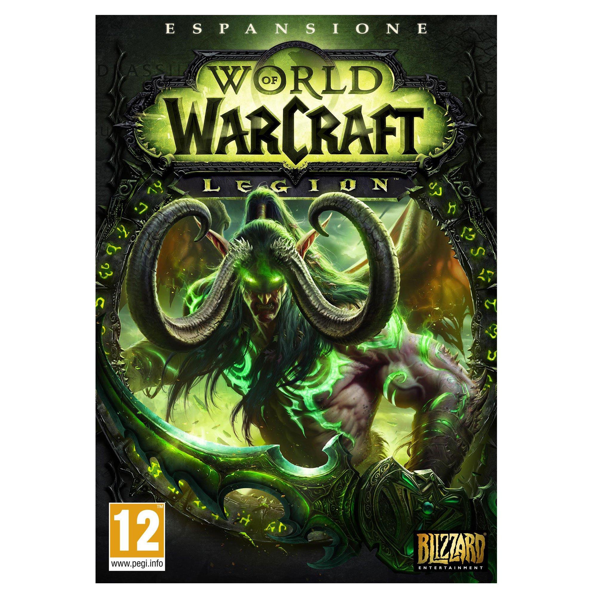 ACTIVISION BLIZZARD  World of Warcraft Legion, PC DVD, Italiano 