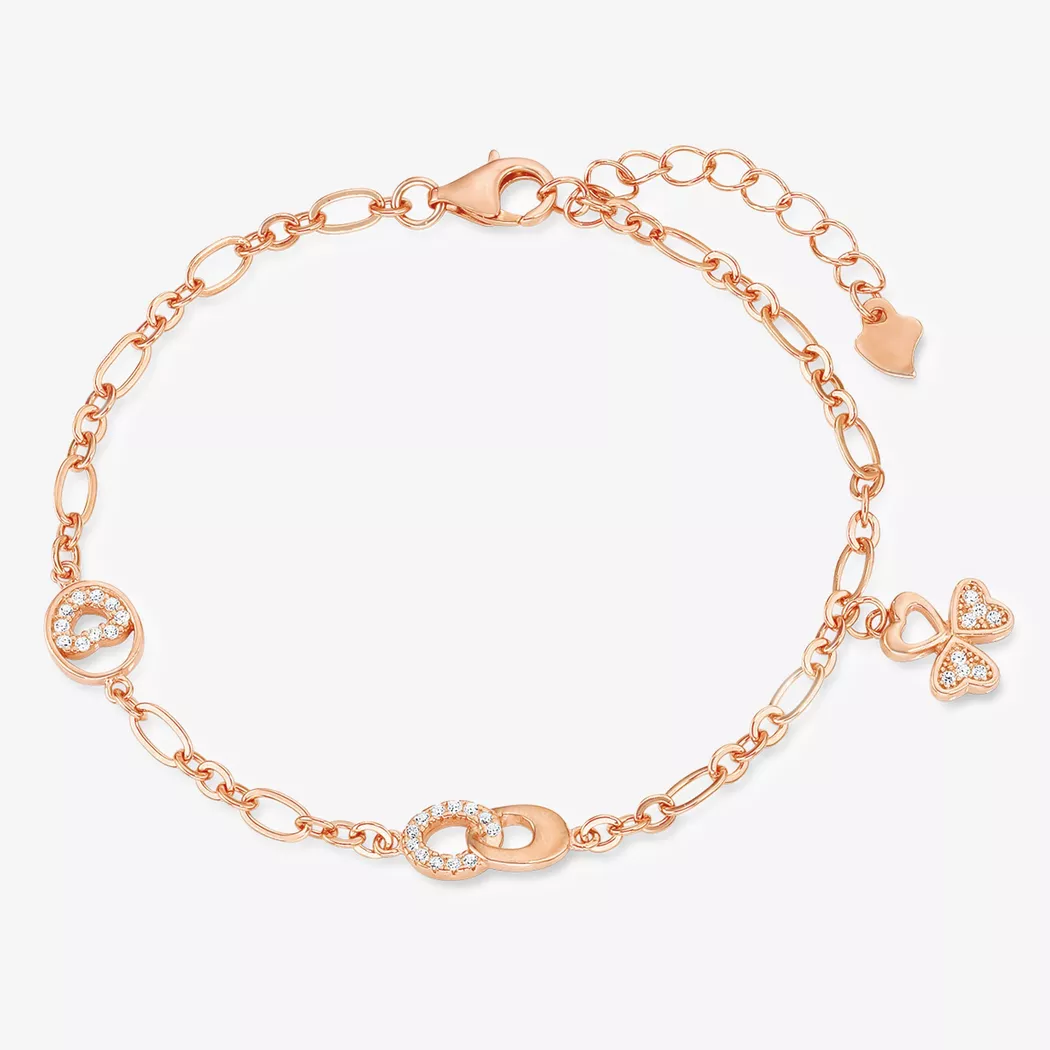 Amor - Armband, 19cm, Roségold