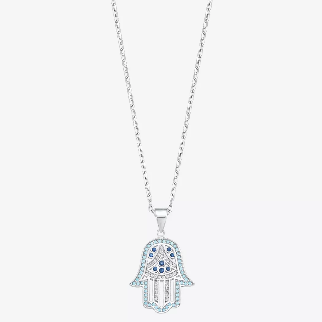 Kette mit Anhänger AMOR "Herz", silber (silberfarben), Halsketten, Damen, Silber 925 (Sterlingsilber), L: 42, mit Zirkonia (synth.) 3