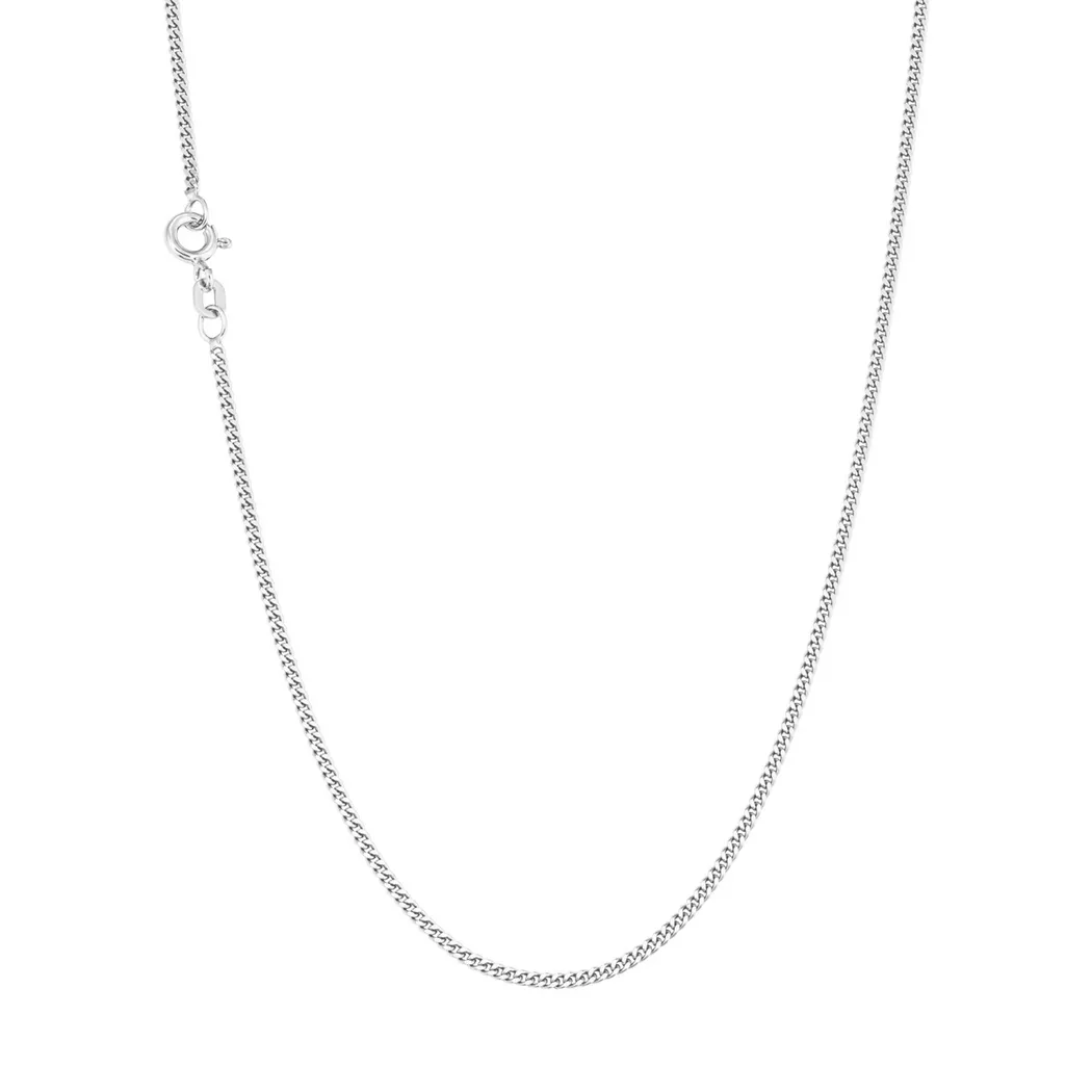 Collierkettchen AMOR "Panzerkettengliederung", silber (silberfarben), Halsketten, Damen, Silber 925 (Sterlingsilber), L: 50, Made in Germany 2