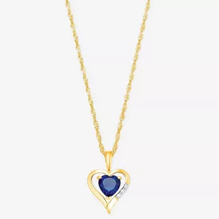 amor  Collier avec pendentif Or Jaune