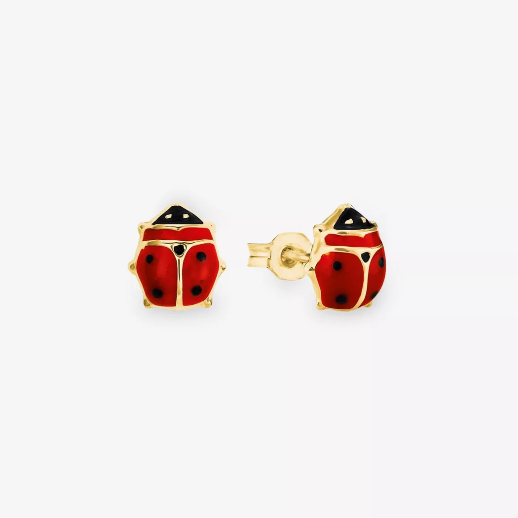 Amor Kids Floral Gold Earrings 7
