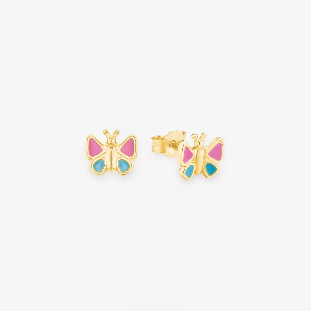 Amor Kids Floral Gold Earrings 6