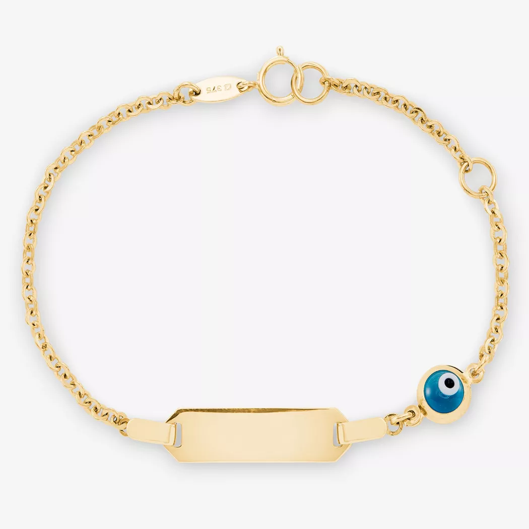 Amor - Identitäts-Armkette, 14cm, Gelbgold 4