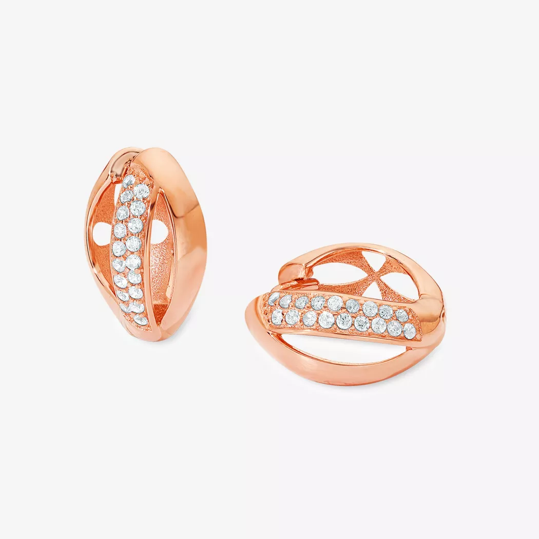 Amor - Creolen, One Size, Roségold 4
