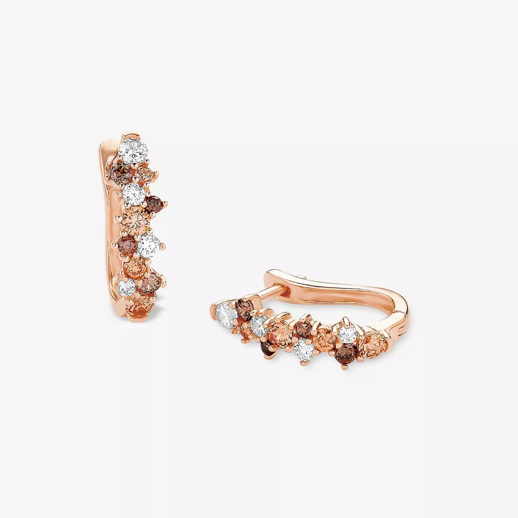 Amor - Creolen, One Size, Roségold 5