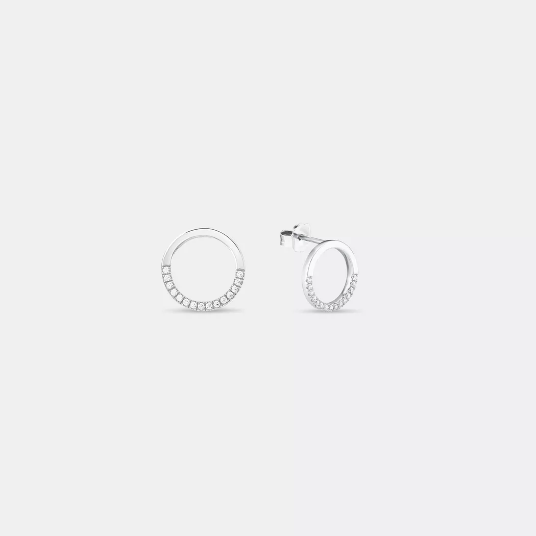 s. Oliver - Ohrstecker, One Size, Silberfarben 2