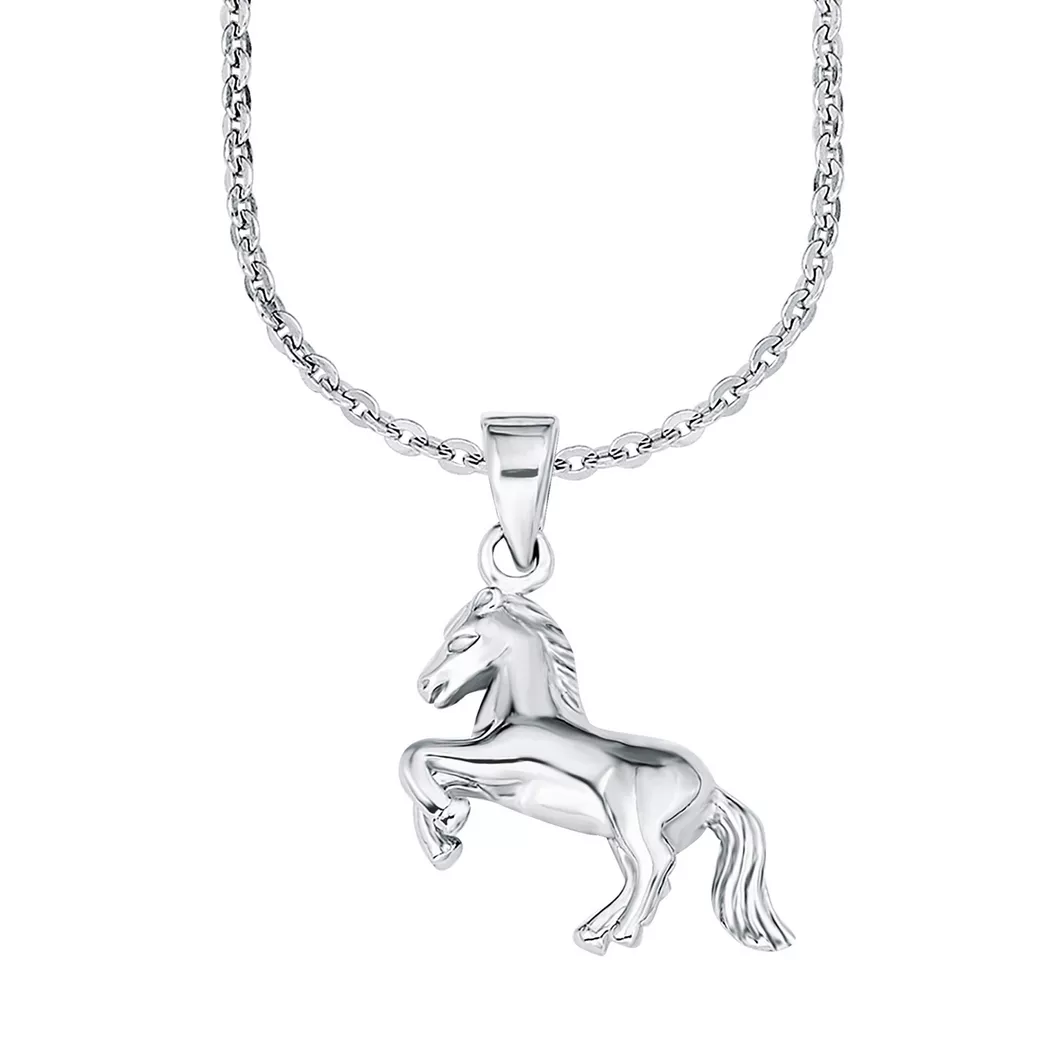 Amor 9293667 Butterfly Pendant Necklace Multicolor Sterling Silver 38cm 7